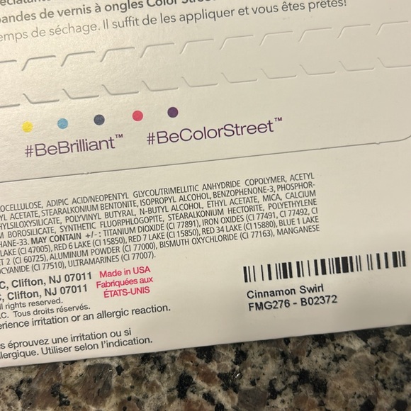 Lot of 4 brand new color street nail wraps - Picture 2 of 5